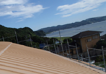 錆に強く海沿いに適したガルバリウム鋼板